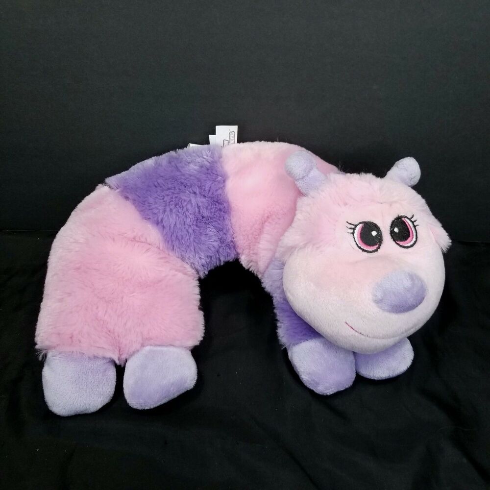 Neck Pillow Ladybug Soft Pink Purple Insect support pillow car air travel Chum